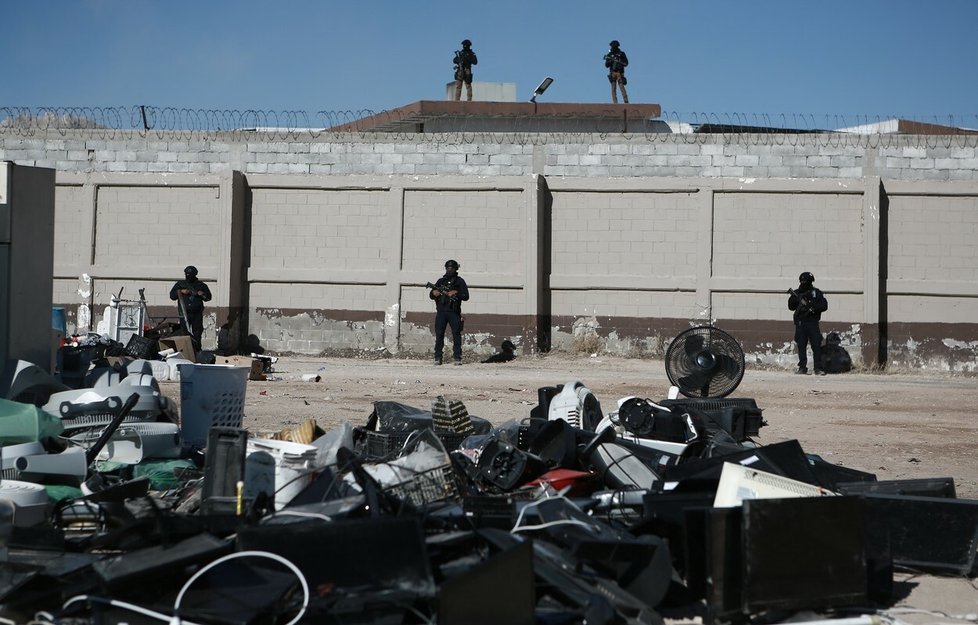 Věznice Ciudad Juárez v Mexiku