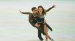 Čtyřnásobní mistři světa v tanci na ledě Guillaume Cizeron a Gabriella Papadakisová