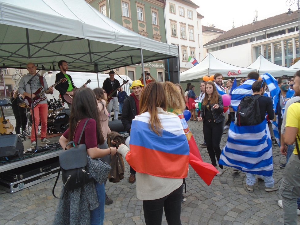 Cizinci v Brně slavili výročí Erasmu.