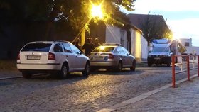 Dva opilí cizinci se pobodali před základní školou v Staré Boleslavi.
