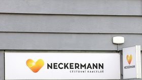 Cestovní kancelář Neckermann, tuzemská pobočka zkrachovalé britské skupiny Thomas Cook.