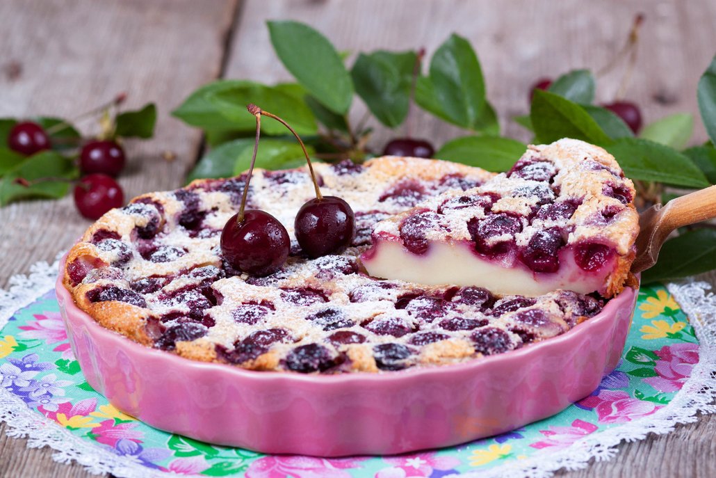 Třešňové clafoutis