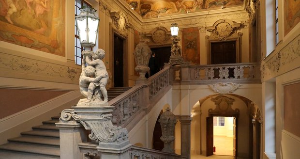Zrekonstruovaný Clam-Gallasův palác