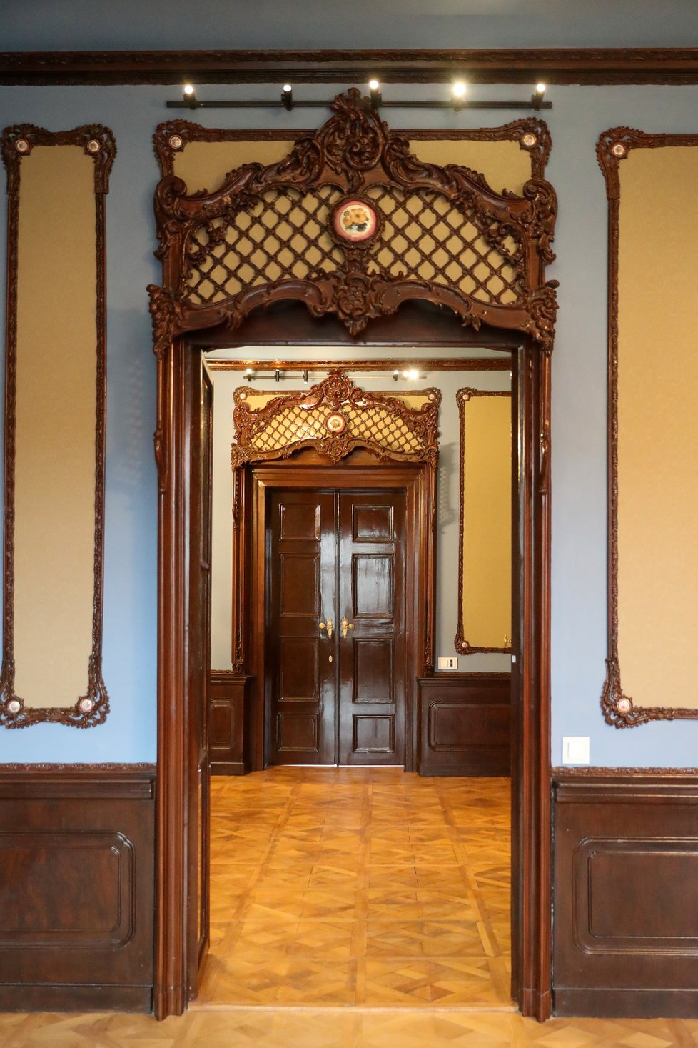 Zrekonstruovaný Clam-Gallasův palác