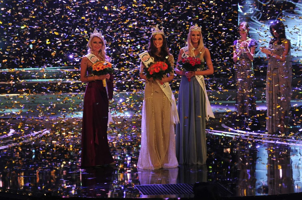 Tři nejúspěšnější dívky České Miss 2012