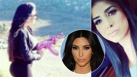 Mexická dvojnice Kim Kardashian je boss drogového gangu.