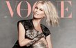 Claudia Schiffer na obálce Vogue se svým kocourem