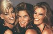 Tomodelky Linda Evangelista, Cindy Crawford a Claudia Schiffer 