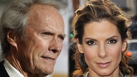 Clint Eastwood a Sandra Bullock - hollywoodští miláčkové