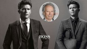Syn Clinta Eastwooda Scott je fešák. I proto si ho vybrala pro reklamu firma Hugo Boss.