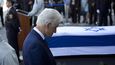 Americký exprezident Bill Clinton se přijel rozloučit s Šimonem Peresem