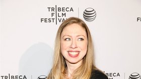 Chelsea Clinton krátce poté, co zveřejnila své těhotenství.