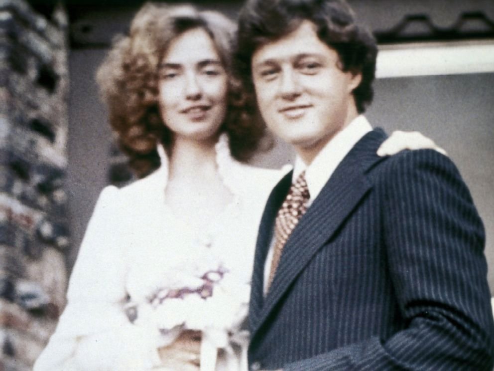 Bill Clinton a jeho žena Hillary