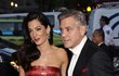 George Clooney a Amal.