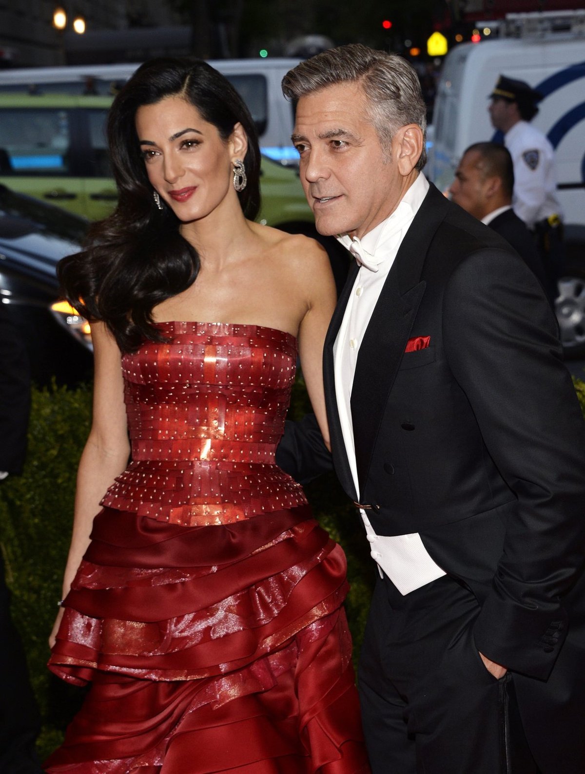 George Clooney a Amal.