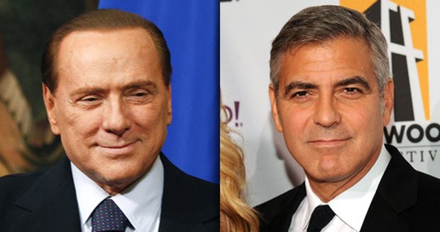 Americký herec George Clooney má svědčit u soudu se Silviem Berlusconim