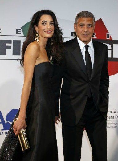 Nastávající manželé, Geroge Clooney a Amal Alamuddin.