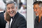 Gerge Clooney si pěstuje „kozí“ bradku.