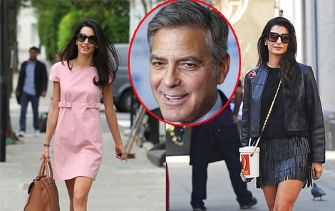Clooneyho žena Amal a její sestra Tala jsou k nerozeznání!