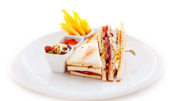 Club sandwich patří mezi klasiku