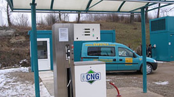 Příští rok bude v ČR fungovat kolem 43 čerpacích stanic CNG