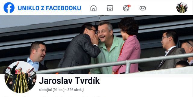 Uniklo z Facebooku Jaroslava Tvrdíka: Jak uhasit požár, který jste sami založili Uniklo z Facebooku Jaroslava Tvrdíka: Jak uhasit požár, který jste sami založili