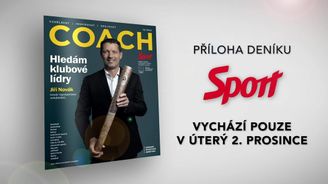Prosincový Coach a volejbalový rozhovor s trenérem Jiřím Novákem Prosincový Coach a volejbalový rozhovor s trenérem Jiřím Novákem