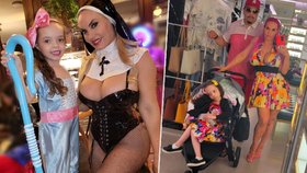 Tahle prsa nejsou jen na ozdobu! Coco Austin pořád kojí dceru (6) a vozí ji i v kočárku