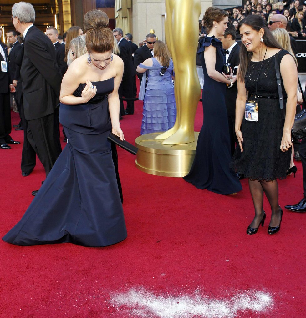 Komediální herečka Tina Fey obdivovala popel vůdce