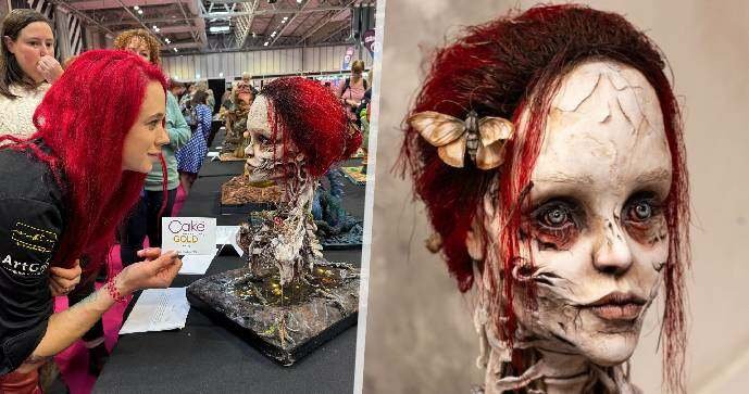 Čokoládová busta Valeora získala titul Best in Show.