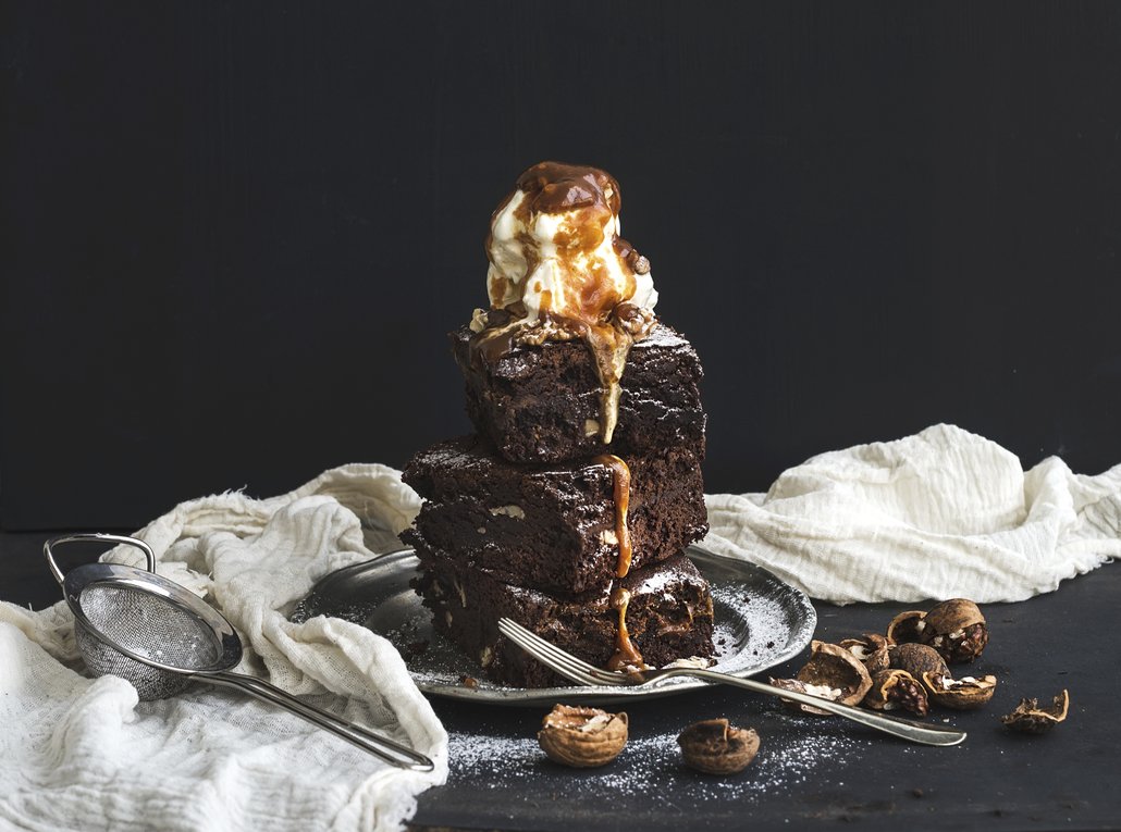 Hříšně čokoládové brownies si připravíte i doma