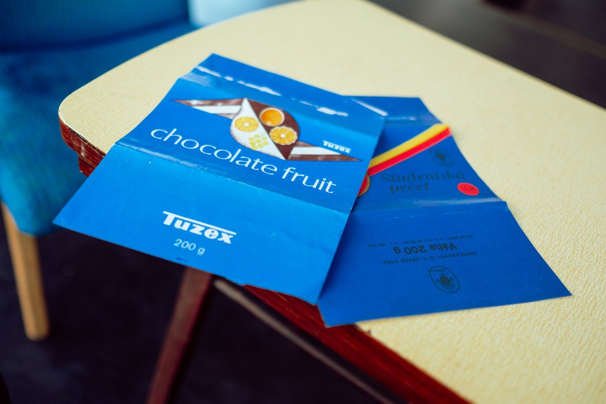 Na vývoz a do tuzexu jako »chocolate fruit« mířila i Studentská pečeť.