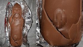 Santovo hanbaté překvapení: Čokoládová figurka z Tesca měla pindíka!