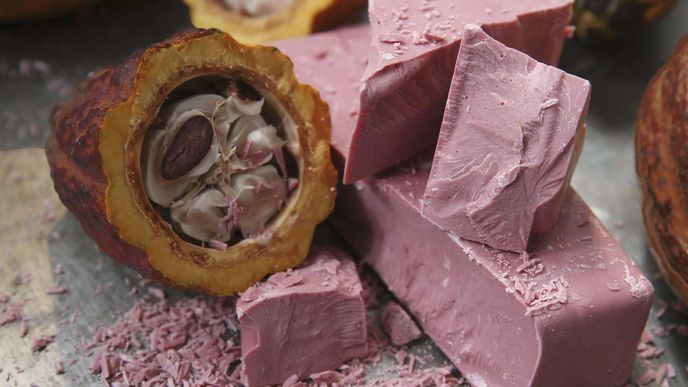 Růžová čokoláda se brzy objeví na švýcarském trhu