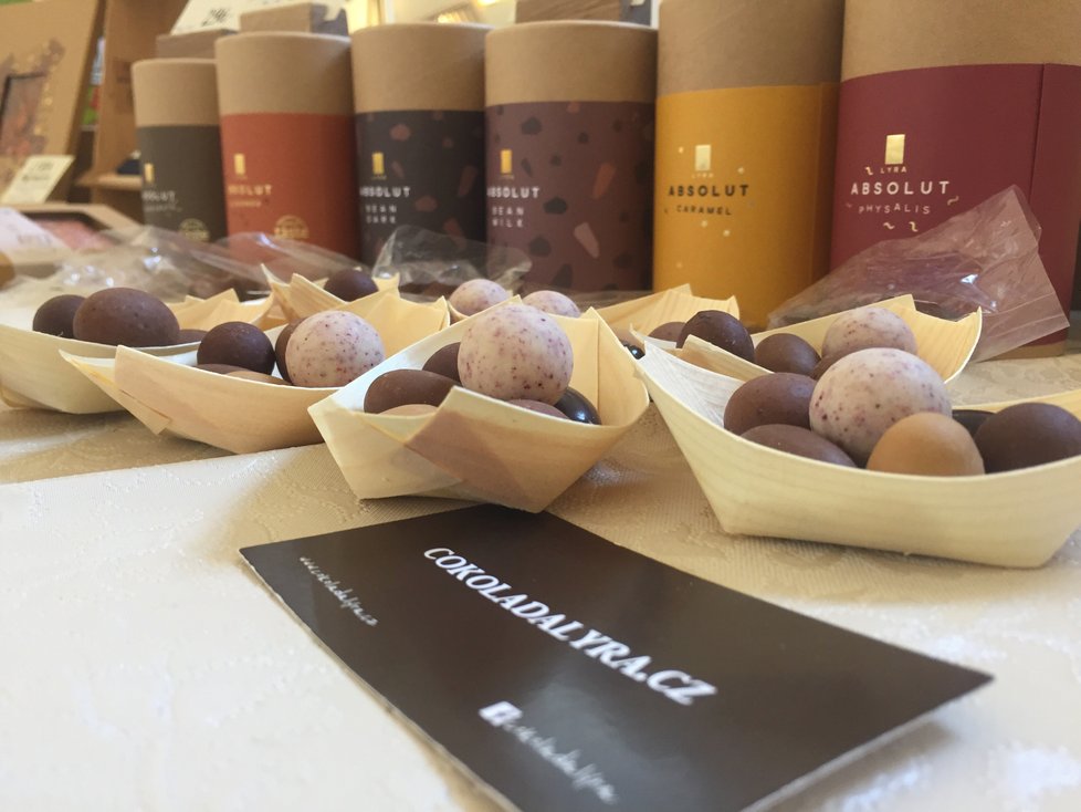 Čokoládový festival nabízí nepřeberné množství druhů kakaových sladkostí a čokolád
