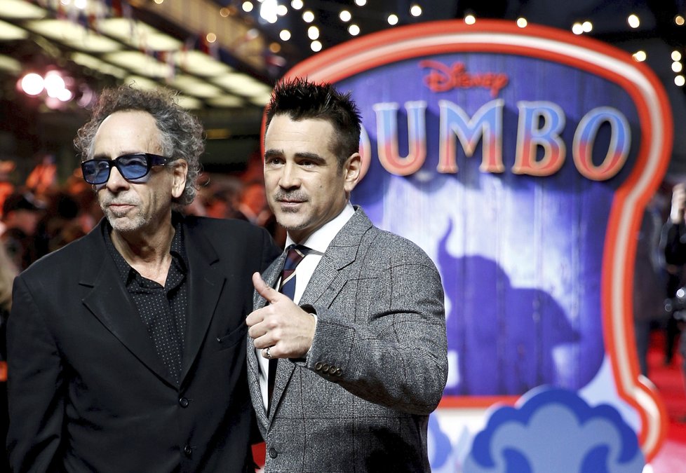 Colin Farrell na premiéře filmu Dumbo