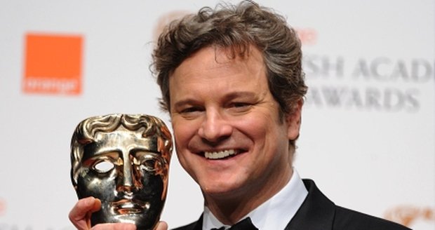 Colin Firth měl z ceny BAFTA obrovskou radost