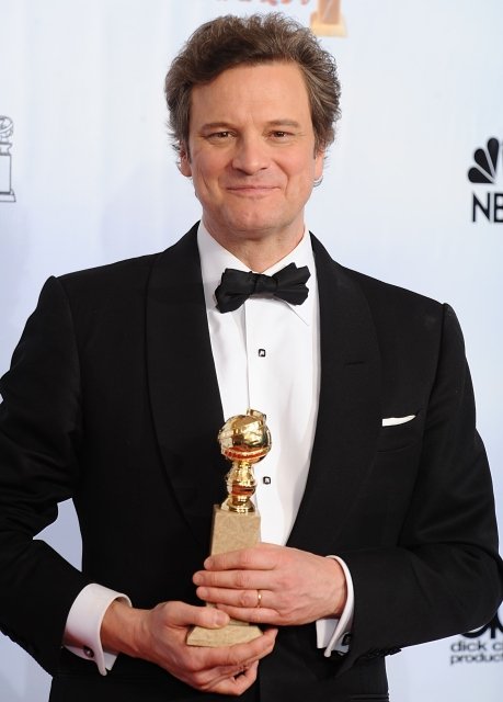 Colin Firth získal cenu nejlepšího herce za film Králova řeč v roce 2011