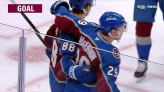 Colorado nasypalo Ottavě osm branek, Nečas zapsal gól a nahrávku Colorado nasypalo Ottavě osm branek, Nečas zapsal gól a nahrávku