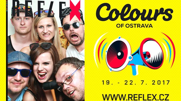 Chcete být na obálce Reflexu? Dorazte do našeho fotopointu na festival Colours of Ostrava!