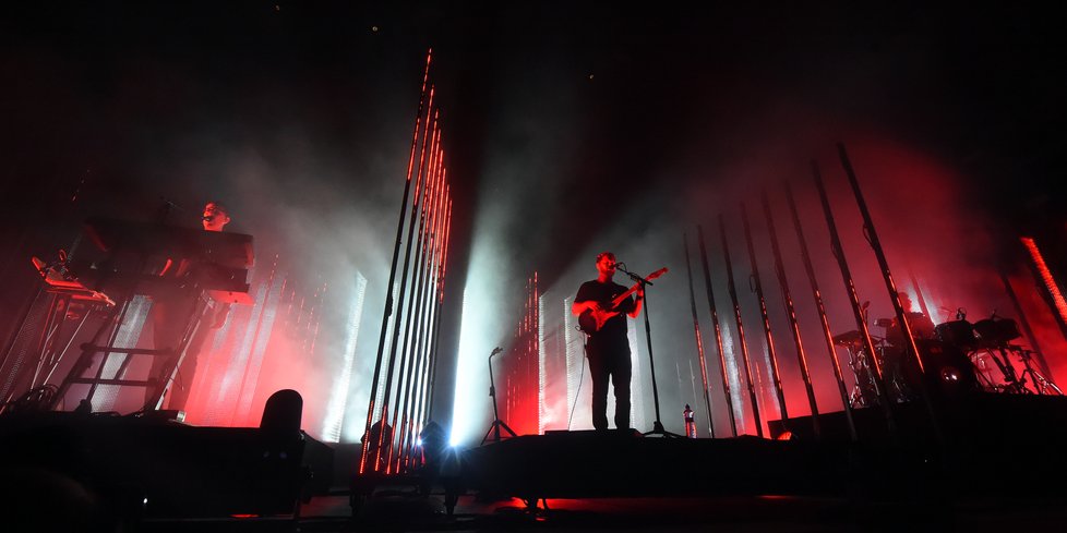 Britská skupina alt-J vystoupila 19. července v Ostravě na hudebním festivalu Colours of Ostrava.