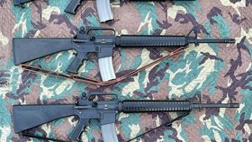 Colt má velkou tradici, vyrábí nejen "kolty", ale i útočné pušky.