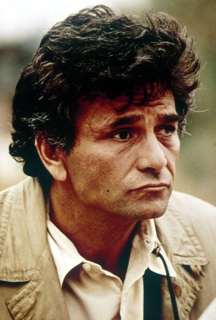 Americký herec Peter Falk