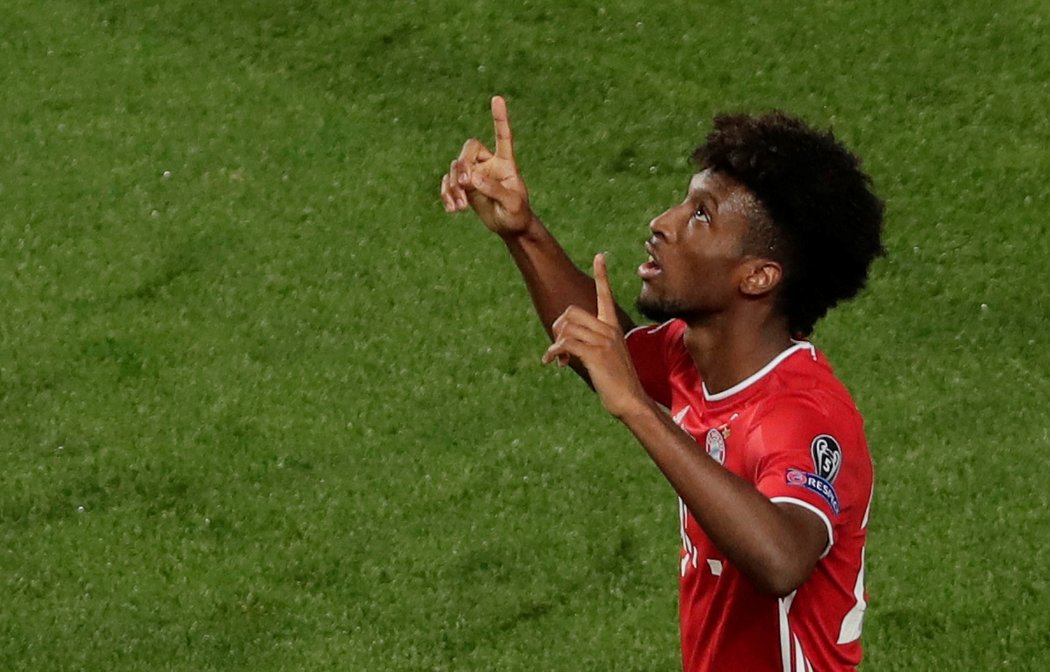 Kingsley Coman z Bayernu Mnichov rozhodl letošní finále Ligy mistrů.