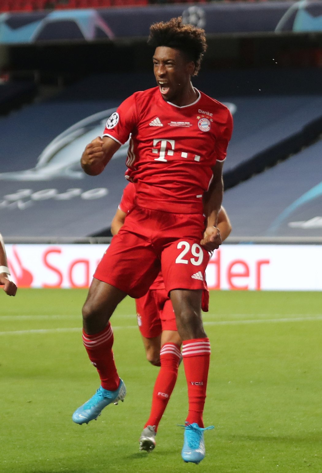 Kingsley Coman z Bayernu Mnichov rozhodl letošní finále Ligy mistrů.