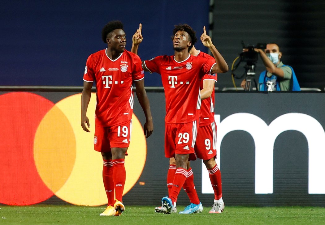 Kingsley Coman z Bayernu Mnichov rozhodl letošní finále Ligy mistrů.