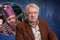 „Smrt Hagrida byla strašná zpráva!“ řekl Blesku táta Weasley i Olaf z Trpaslíka Mark Williams