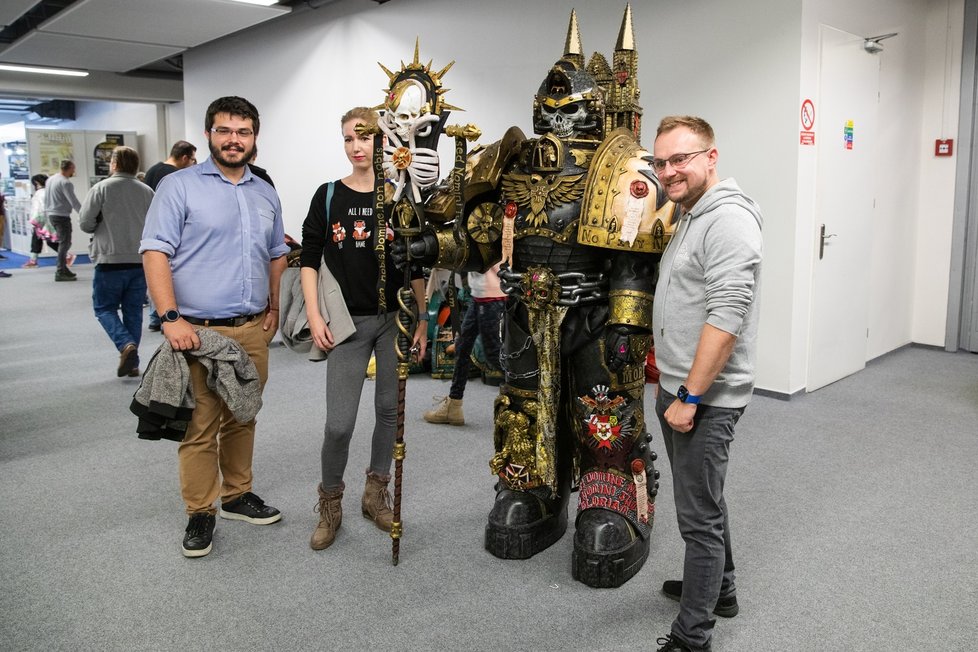 Jednoznačně největší a nejpůsobivější byli hrdinové sci-fi hry Warhammer.