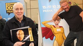 Hollywoodské hvězdy na pražském Comic-Conu: Obdivovaly architekturu! Zajímal je i atentát na Heydricha