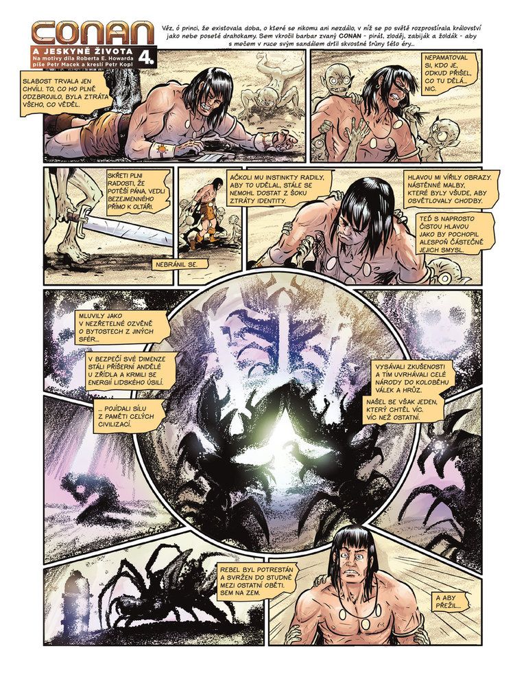 Conan a jeskyně života 4